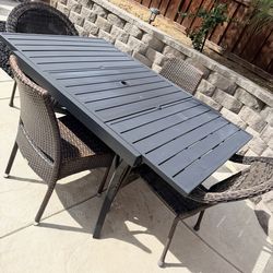 Patio table