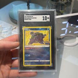 Gem Mint 10 Radiant Blastoise (Pokemon Go)