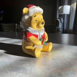 Disney - Winnie the  Pooh Christmas Cookie Jar