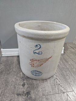 Vintage Red Wing Pottery Stoneware Crock