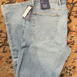 Straight Leg GAP Denim Jeans Sz 40 x 32