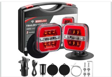 Wireless LED Trailer Light Kit