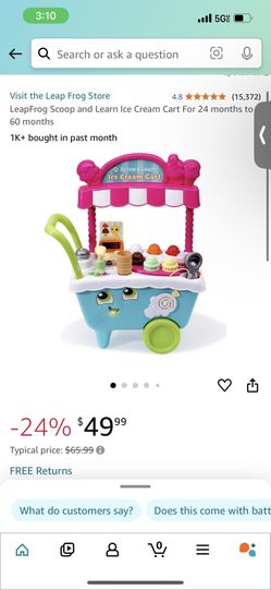 Fisher Price Ice Cream Cart