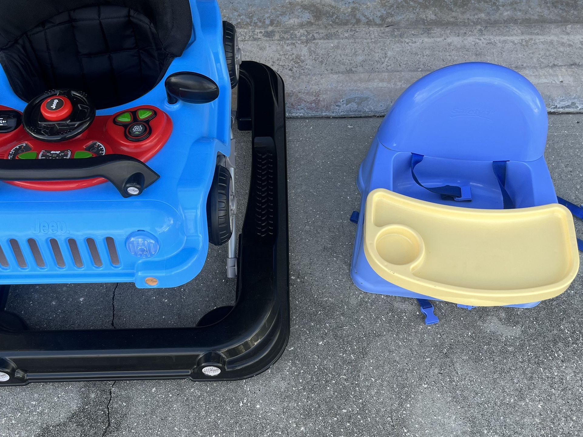Jeep Baby Walker And Seat