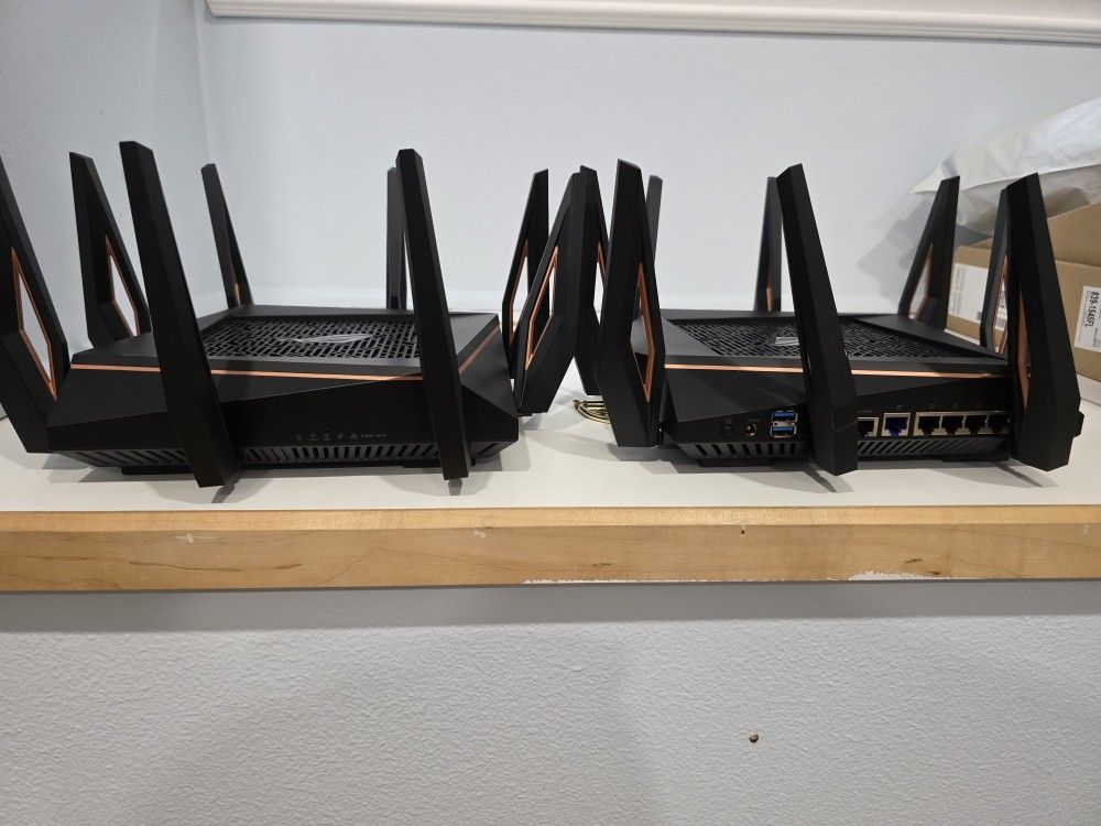 Two (2) Asus ROG Rapture GT-AX11000