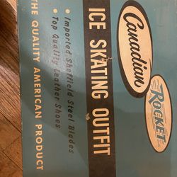 Vintage Canadian Rocket Ice Skates
