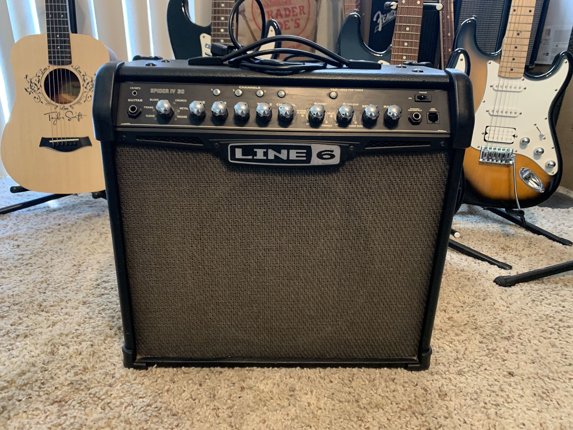 Line6 Spider IV30 Electric Guitar Modeling Amplifier / Amp - 30w!