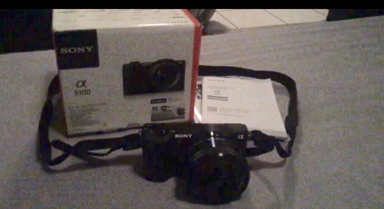 Sony digital camera/video 5100 50 mm 24.3mega pixels