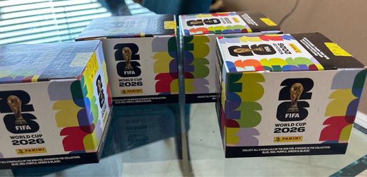 2026 World Cup Sticker box of 50