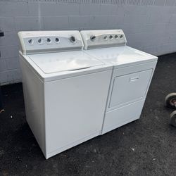 Used Kenmore Washer and Gas Dryer Top Load Agitator 