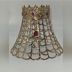 Bath & Body Works Gold Single Wick Candle Holder