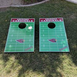 Arizona Cardinals Cornhole Boards (No Bags)