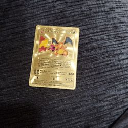 Golden CHARIZARD 