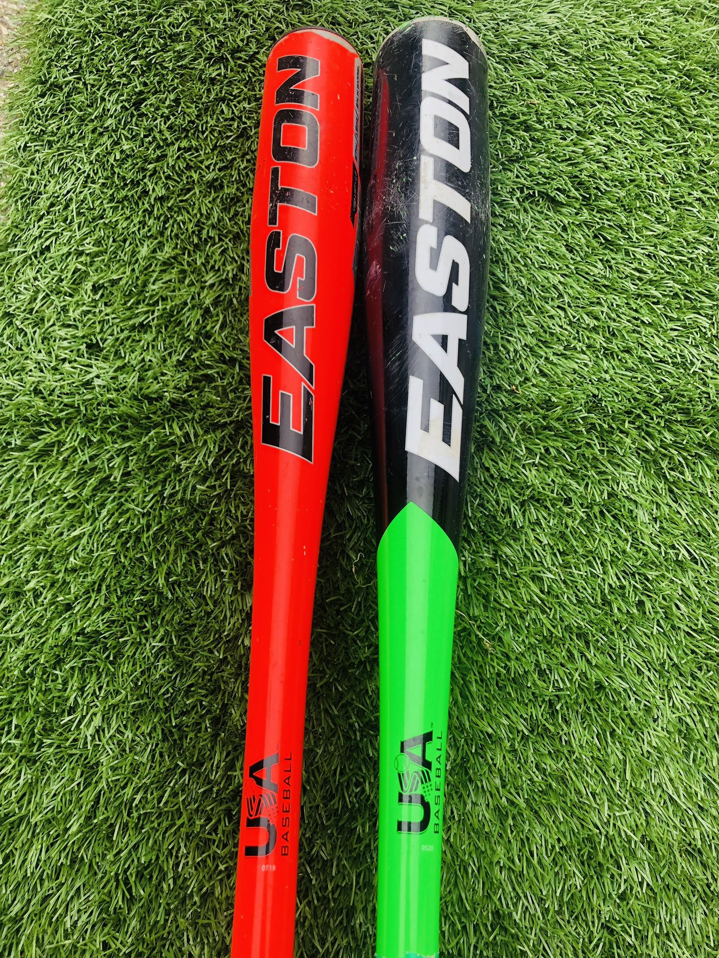 Easton USA Baseball 27in/15oz and 27in/17oz Bats
