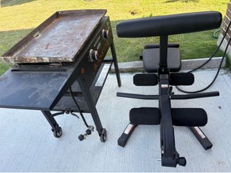 Outdoor Items Blackstone, Pro-form & lawn mower