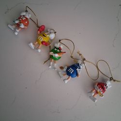 Vintage m & m ornaments mini
