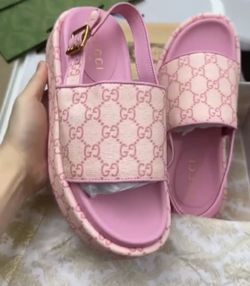 Gucci Platform Slides