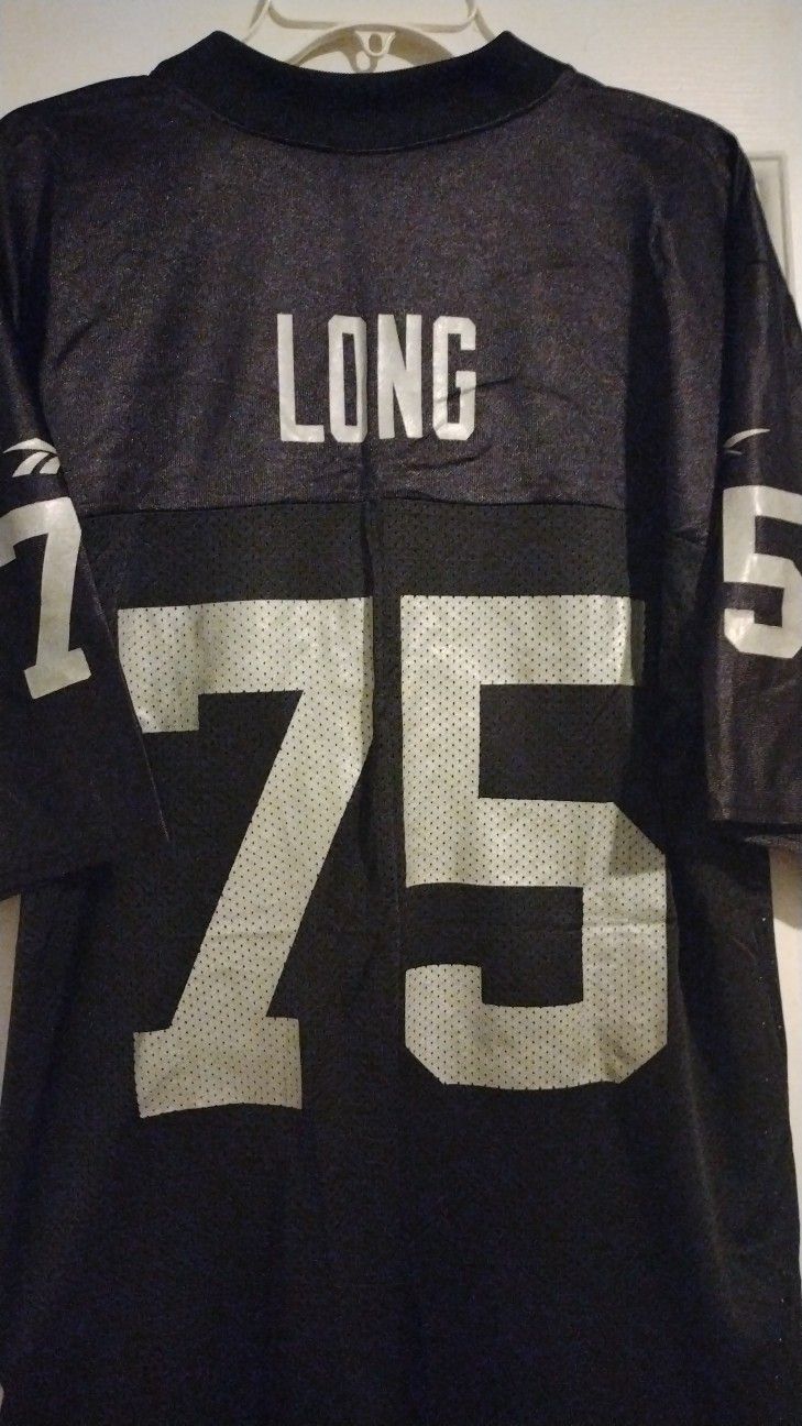 RAIDERS #75 LONG THROWBACK JERSEY