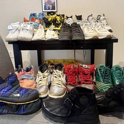 👟 18 Pair Sneaker Lot - RESELLER SPECIAL (Nike, Jordan, Burberry)