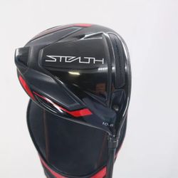 TaylorMade Stealth Driver 10.5 Degrees Graphite X-Stiff RH Headcover 
