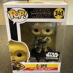 Funko Pop Star Wars 341 C-3PO Smuggler's Bounty Exclusive