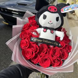 24 Flower Rose Arrangement Bouqet 