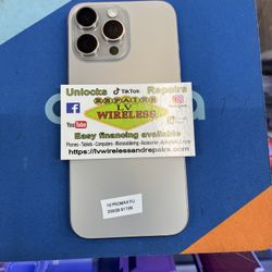 IPHONE 16 PRO MAX FULLY UNLOCKED 