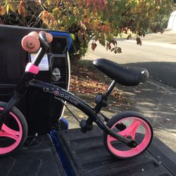 Child Kid Children Balance Bike 8” Wheels Bicycle Tricycle Trike like New 