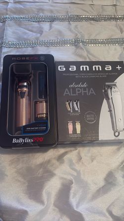 BaBylissPRO RoseFX Trimmer & Gamma+ Alpha Clipper Bundle