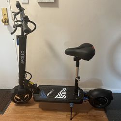Apollo Scooter With Seat Brand New