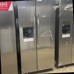 Frigidaire 33 Wide Side By Side Refrigerator