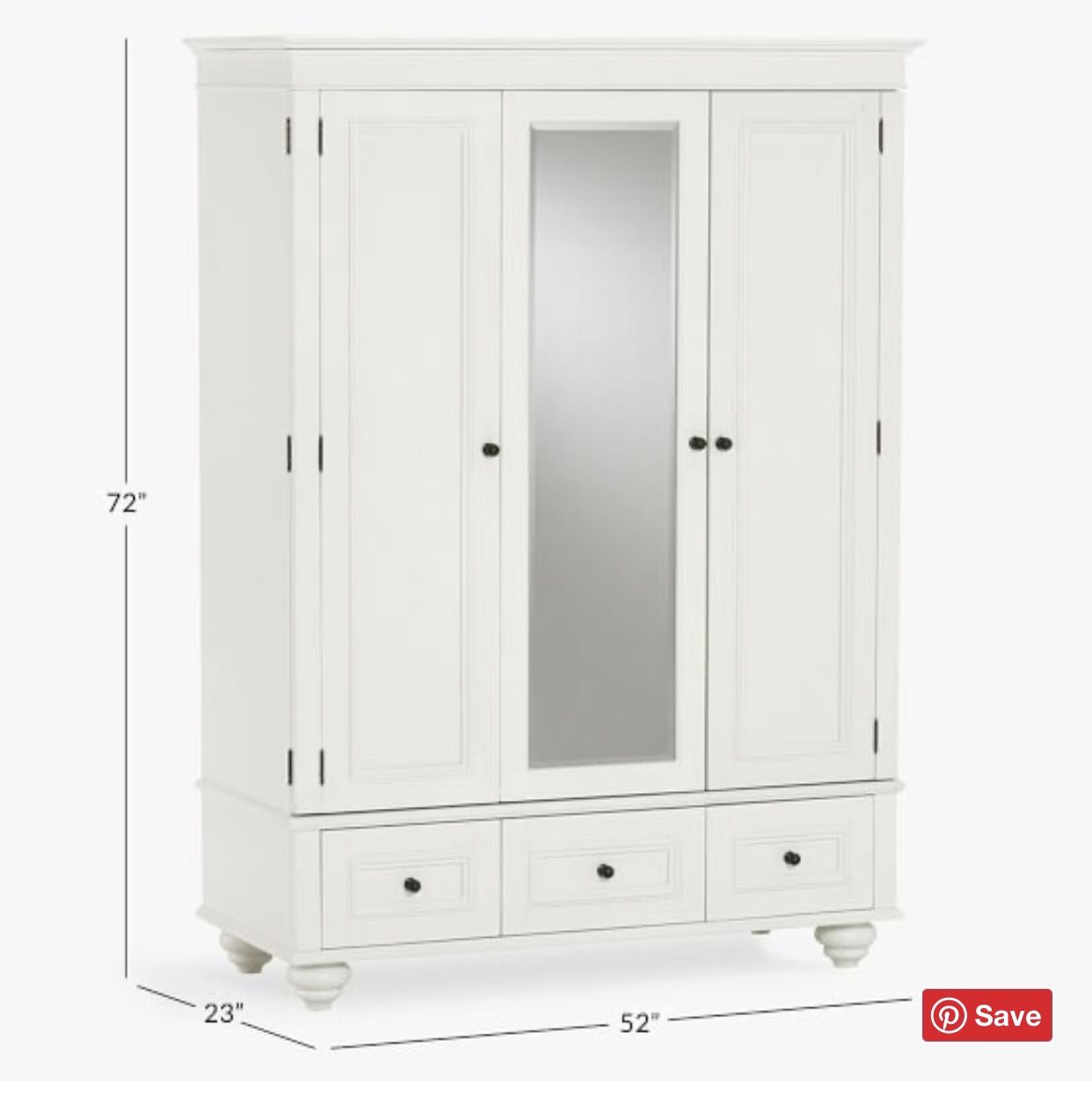 Pottery Barn Chelsea Armoire And Nightstands
