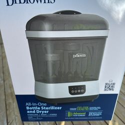Dr. Brown's All-in-One Sterilizer & Dryer for Baby Bottles.