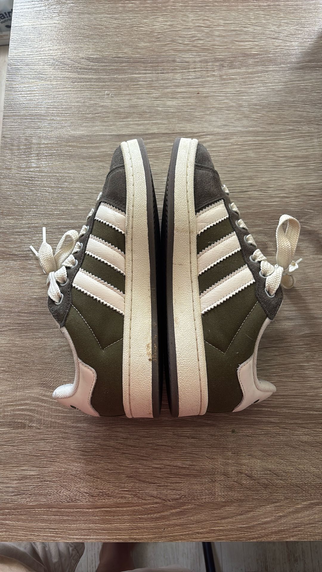 Green Adidas Men Campus