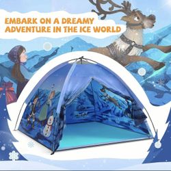 Hamdol Kids Outdoor Play Tent, Preschool Toys Imaginative Playhouse Entertainment Tent with Carry Ba