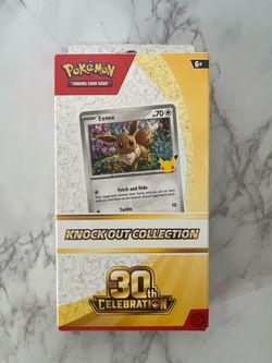 30th celebration Knockout collection Pokémon