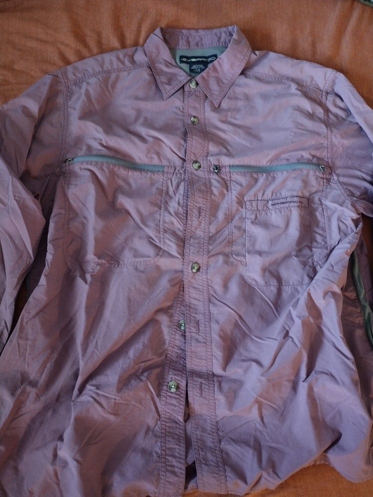 Exofficio Purple Shirt