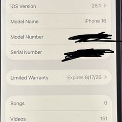 iPhone 16 Brand New