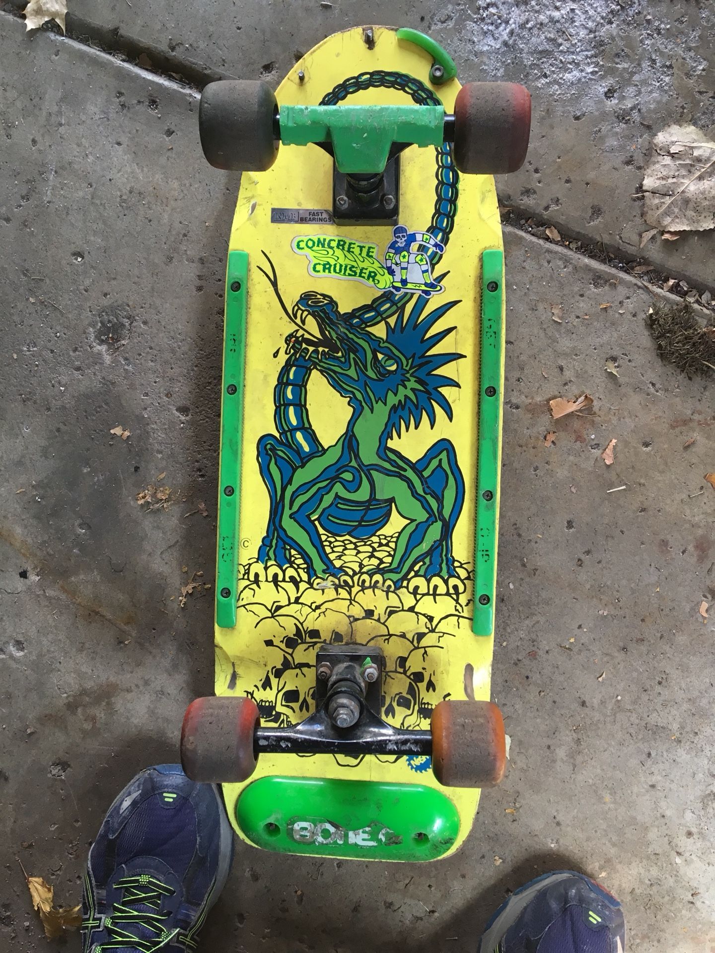 VINTAGE NASH REDLINE EXECUTIONER SKATEBOARD