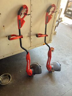 2 Black and decker grass hog trimmer