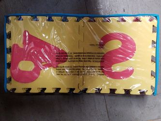 Alphabet floor mat pieces... NEW