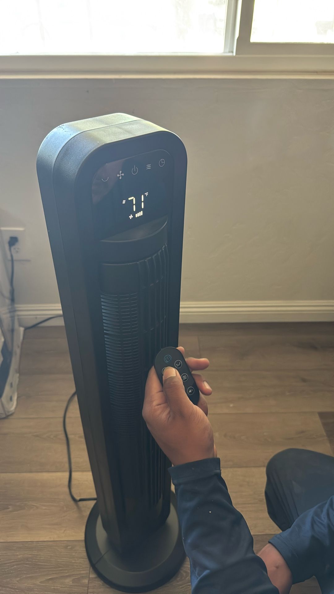 Rotating Tower Fan