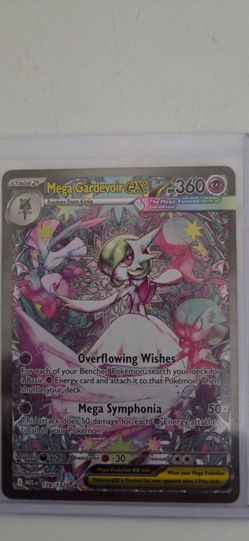 Pokemon card Mega Gardevoir EX