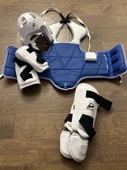Dynamics 7piece Taekwondo S parring Gear complete set for Kids S size