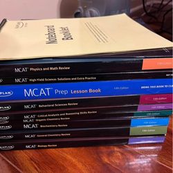Kaplan MCAT Prep books 
