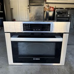 Bosch 800 Series 30” Speed Oven – Convection Microwave Stainless – Works Great