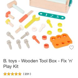 Fix N Play Kit Wooden Tool Box