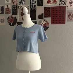 Light Blue Cardigan 