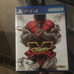 PS4 Street Fighter Game 