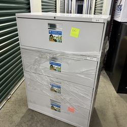 File Cabinet, Letter Size, Lockable, 52"H x 36"W x 18"D